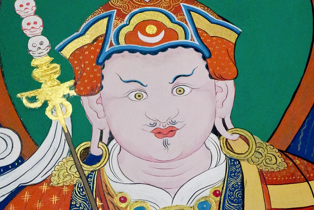 Guru Rinpcoche, Pemayangtse Monastery, Sikkim