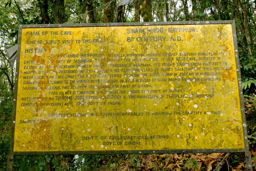 Cave of the East, Sikkim