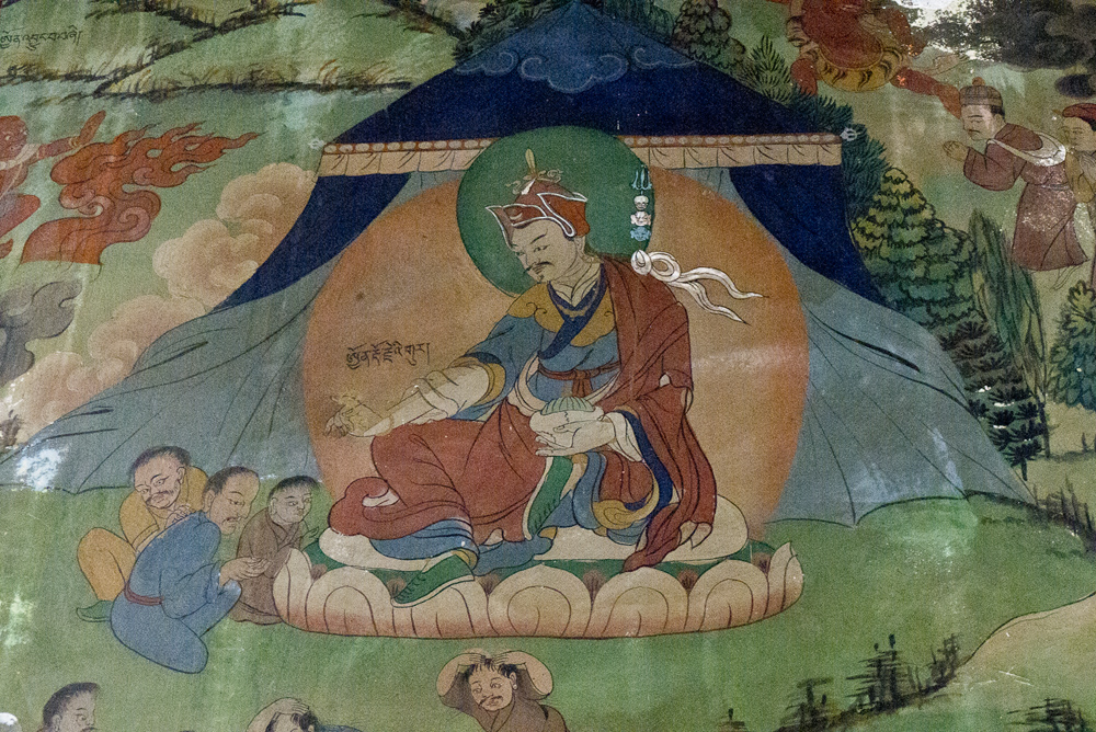 Guru Rinpcoche, Pemayangtse Monastery, Sikkim