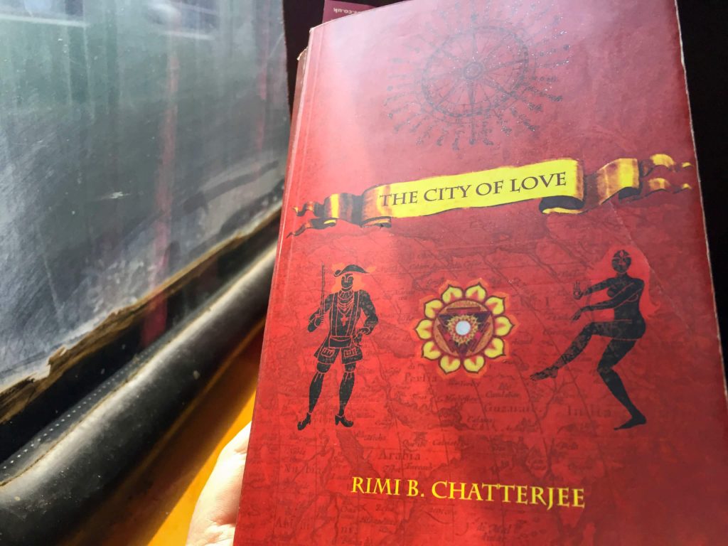 The book 'The City of Love' by Rimi B. Chatterjee.